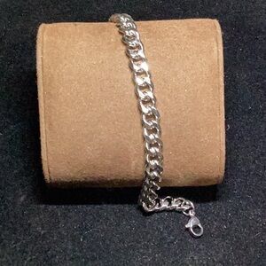 New - Unisex - Stainless Steel - Bracelet - 7” to 9” - Think Holiday Gift
